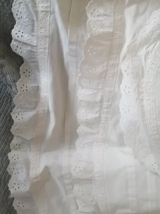 Enagua traje regional blanca