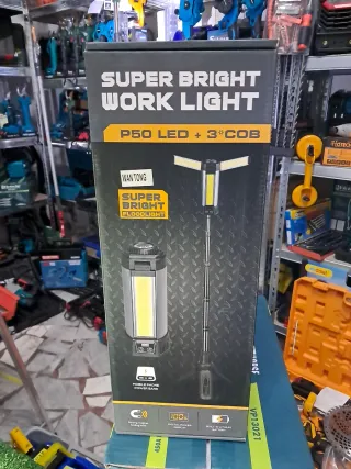 Lampada LED telescopica a 3 pannelli