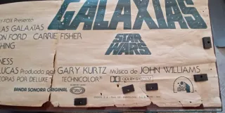 Cartel Star Wars Estreno 1977 Original