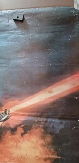 Cartel Star Wars Estreno 1977 Original