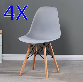 Pack 4 Sillas Nórdicas (6 Colores Disponibles)