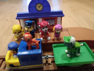 Patrulla Canina Tren eléctrico