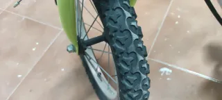 Bicicleta btwin infantil verde