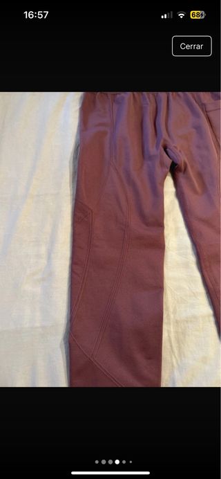 Leggings Push Up Lilas