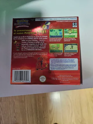 Pokemon Mundo Misterioso Equipo Rescate Rojo GBA