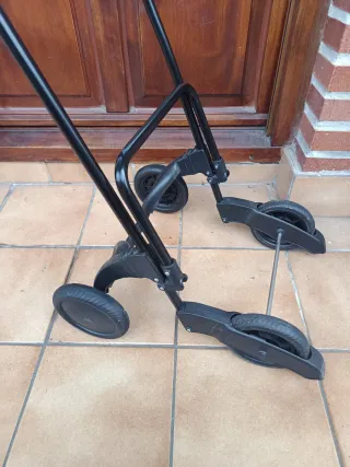 Carro de la compra morado