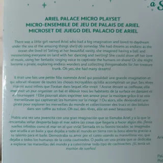 NUEVO DISNEY Ariel Playset Micro Palacio