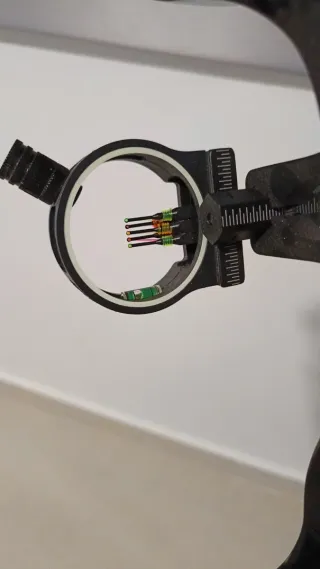 Arco de poleas con flechas