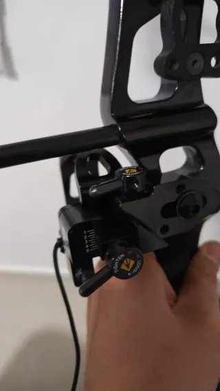 Arco de poleas con flechas