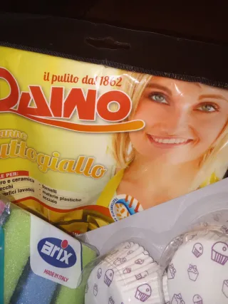 Set casa Daino spugne e pirottini