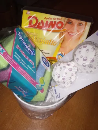 Set casa Daino spugne e pirottini