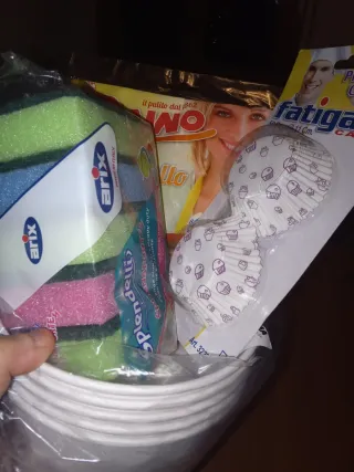 Set casa Daino spugne e pirottini