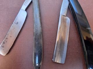 Lote 2 Navajas Afeitar Francesa y Alemana