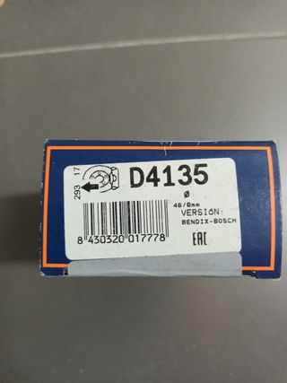 Kit Reparación frenos para Renault D4135