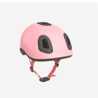 Casco de bici bebé Btwin 500 rosa