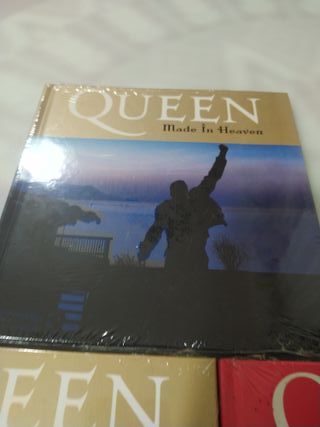 3 Libros CD Queen Nuevos
