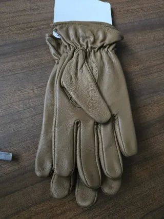 Guantes Moto RPM Talla M Piel Marrón