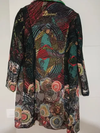 Abrigo Desigual Multicolor Talla M