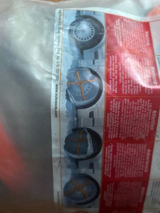 Funda antideslizante para nieve y hielo