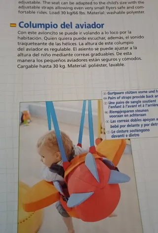 Columpio Avión para Bebé HABA