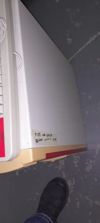 Ordenador Retro Jump Vintage Rojo/beige