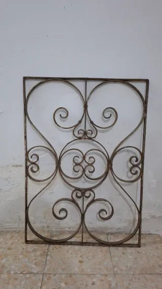 Reja hierro forjado Verja 58 x 81,5 cm