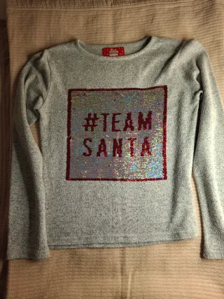 Jersey lentejuelas Papá Noel