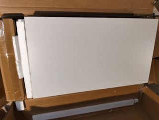 VASAGLE Armario Bajo Lavabo, Mueble de Baño, 2 Compartimentos Detrás de Las Puertas