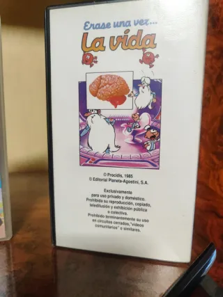 2 Casetes VHS Infantiles (Español)