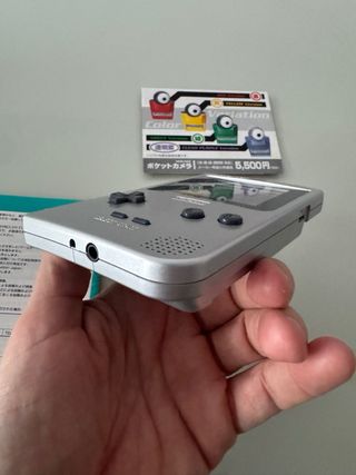 Nintendo Game Boy Light Silver GameBoy GB Jap