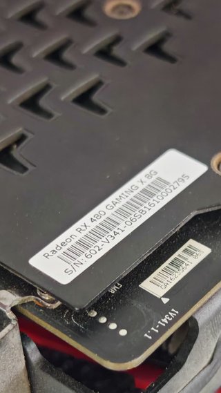 Tarjeta Gráfica MSI Radeon RX 480 Gaming X