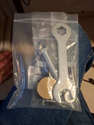 Soporte doble brazo monitor