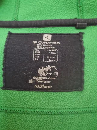 Chaqueta juvenil Domyos Azul