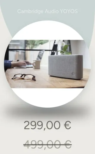 Altoparlante Bluetooth Cambridge mod. YoYo S