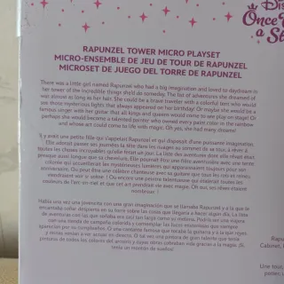NUEVO DISNEY playset Micro Rapunzel Torre
