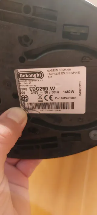 Cafetera DeLonghi Dolce Gusto Blanca