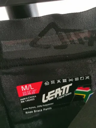 Meias Joelheiras Leatt M/L - Novas