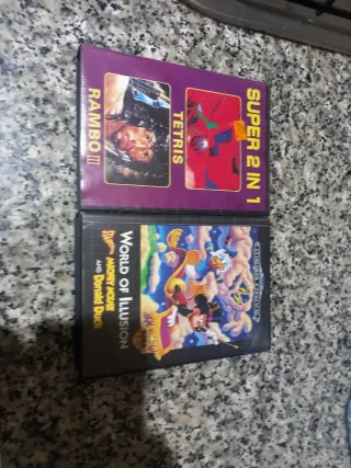 Juegos Mega Drive: Rambo, Tetris, Mickey Mouse