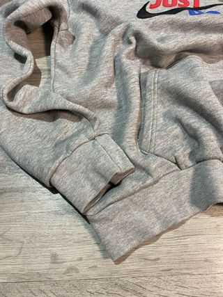 Sudadera Nike Gris Just Do It