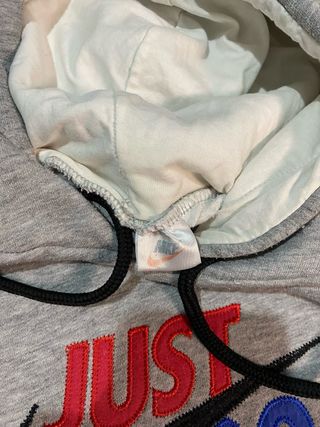 Sudadera Nike Gris Just Do It