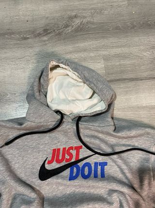 Sudadera Nike Gris Just Do It