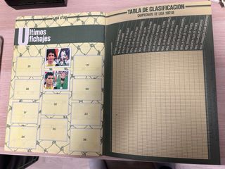 Album LIGA 87-88 para completar