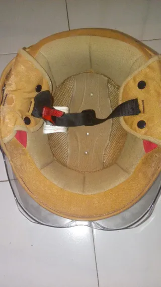 Casco Moto Xenón Negro con Visera