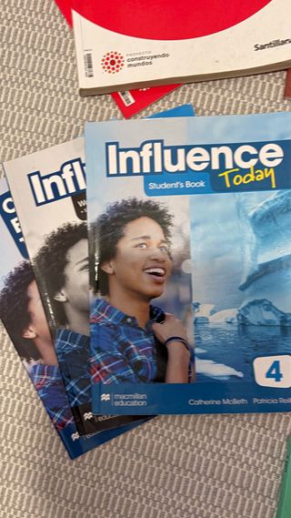 INFLUENCE TODAY 4 Student's book: libro de text...