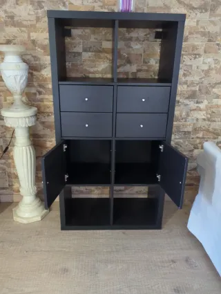 Estantería Kallax IKEA Negra