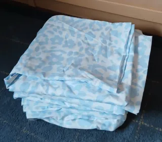 Funda edredón y funda almohada floral