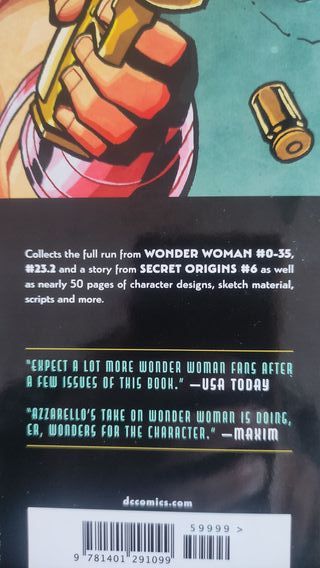 Wonder Woman by Azzarello y Cliff Chiang Omnibus