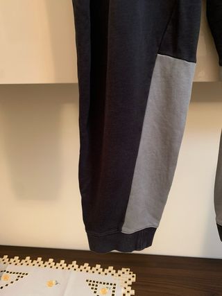 Pantaloni Nike pile uomo XXL nero/grigio