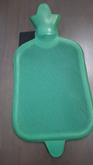 Bolsa de agua caliente verde