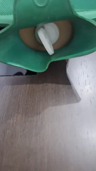 Bolsa de agua caliente verde